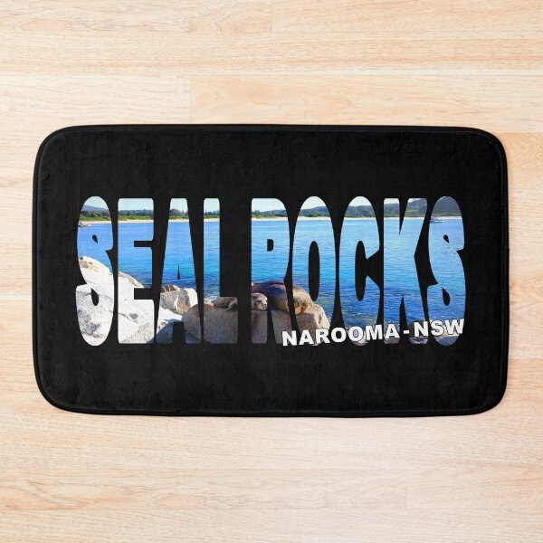 Item preview, SEAL ROCKS Narooma NSW - Eurobodalla Paradise Seals near Australia Rock designed and sold by Adam Gormley.