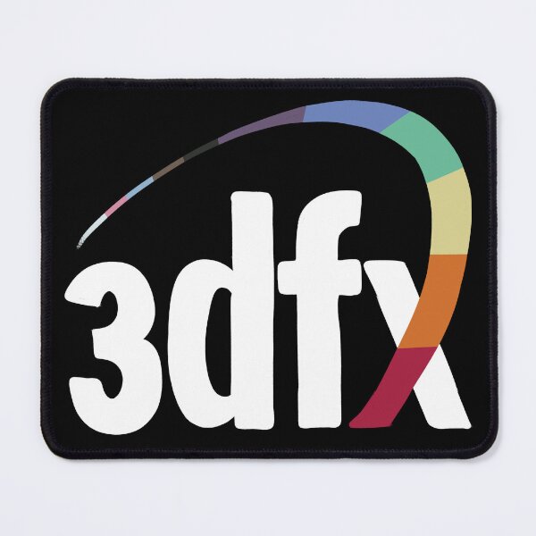Item preview, Hand Drawn 3dfx Logo - White / Pride Flag designed and sold by lepidotos.