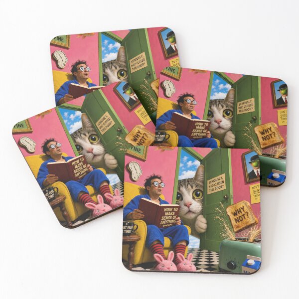 Item preview, Wait, What? – Surreal Confusion Graphic Design designed and sold by Jandedan.