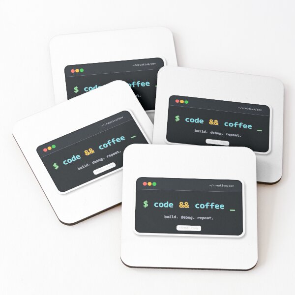 Item preview, Code And Coffee Terminal Design designed and sold by Mohammed-Aydan.
