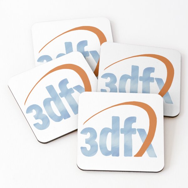 Item preview, Hand Drawn 3dfx Logo - Sky / Orange designed and sold by lepidotos.