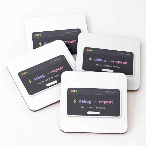 Item preview, Debug Repeat Terminal Design designed and sold by Mohammed-Aydan.
