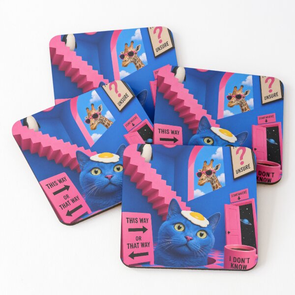 Item preview, Wait, What?! – Neon Surreal Chaos Graphic  Design designed and sold by Jandedan.