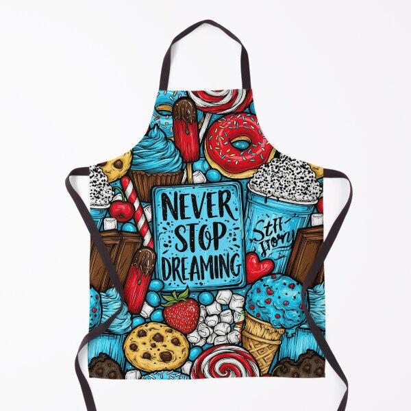 Item preview, Chocolate and Sweets Collage Dark Never Stop Dreaming designed and sold by Piotrek0001.