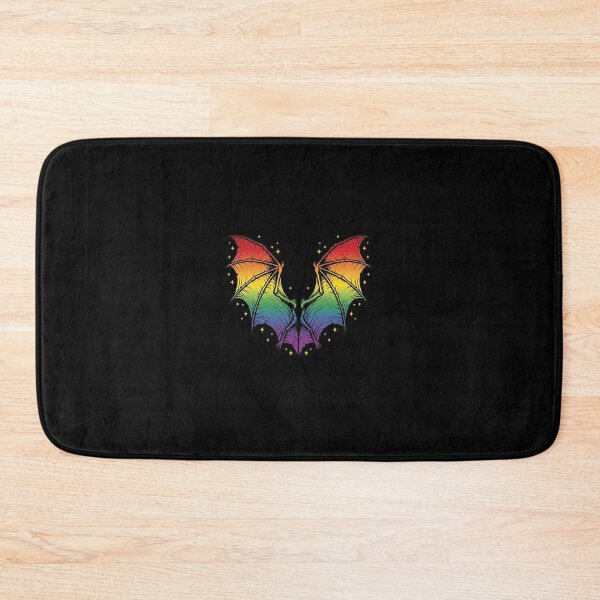 Item preview, Rainbow Bat Wings Spooky LGBTQ Pride Goth Creepy Cute Retro designed and sold by AdyKurniawan.