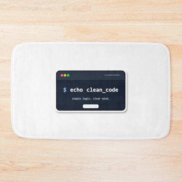 Item preview, Clean Code Terminal Design designed and sold by Mohammed-Aydan.