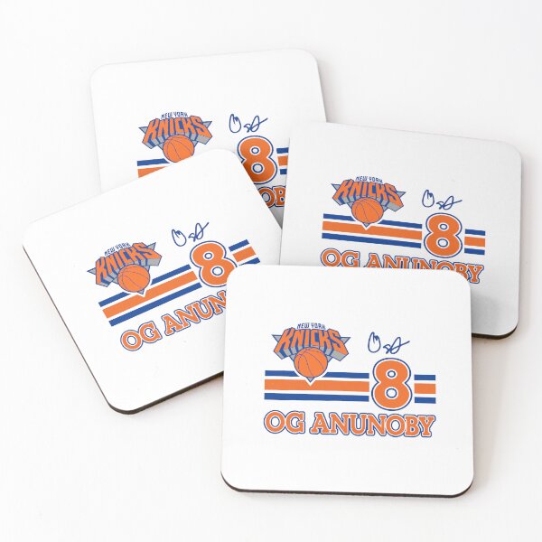 Item preview, Og Anunoby New York Knicks 8 signature designed and sold by SweetCornrrFun.