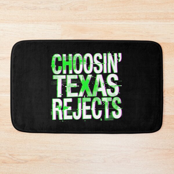 Item preview, Glitch Text Choosin' Texas Rejects Graphic designed and sold by SplashTastic.