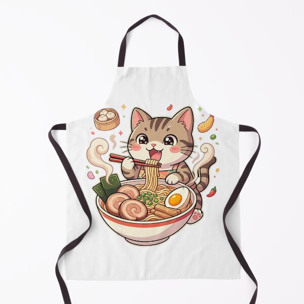Item preview, Anime Cat Ramen Noodles Sweet designed and sold by Sabsll.