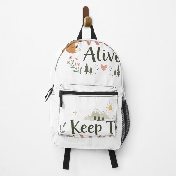 Item preview, Keep The Wild Alive Cute Wildlife Nature Quote T-Shirt Design designed and sold by Sanika arts .