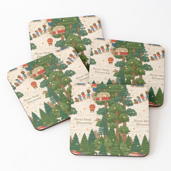 Item preview, Magical Treehouse in Green Forest Never Stop Dreaming designed and sold by Piotrek0001.