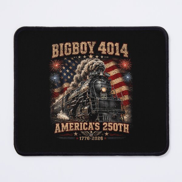 Item preview, 250Th Anniversary Usa Big Boy 4014 Train Vintage Us Flag designed and sold by ripgoatclothing.