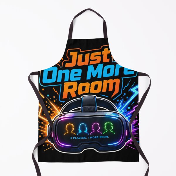 Item preview, Just One More Room VR Gaming Sticker | Virtual Reality Multiplayer Gamer Design . designed and sold by TrendForge.