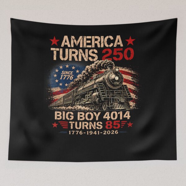 Item preview, Big Boy 4014 Train America Turns 250 Years designed and sold by ripgoatclothing.