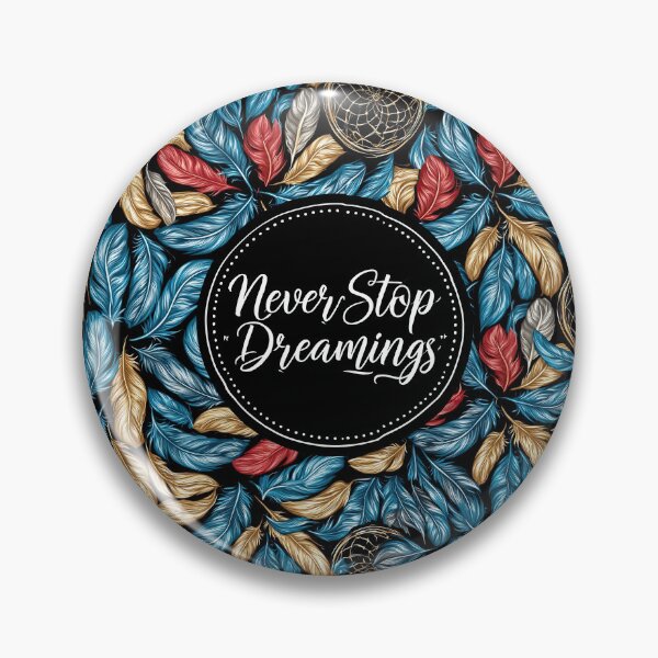 Item preview, Dark Swirling Clouds and Moons Pattern Never Stop Dreaming designed and sold by Piotrek0001.