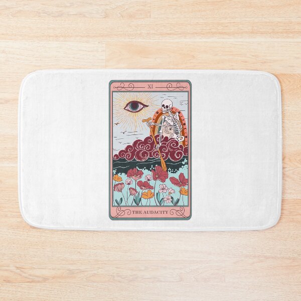 Item preview, Skeleton Riding Cloud The Audacity Tarot Card designed and sold by campbellcnfi.