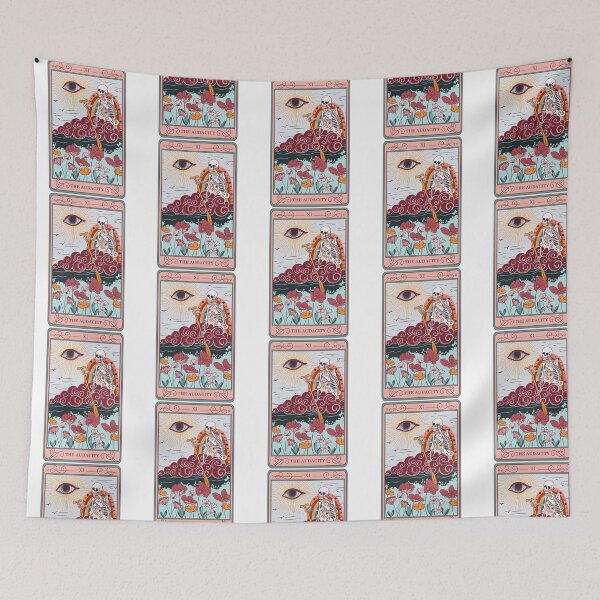 Item preview, Skeleton Riding Cloud The Audacity Tarot Card designed and sold by campbellcnfi.