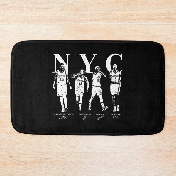 Item preview, New York Knicks 2026 World Champions, Jalen Brunson Josh Hart OG Anunoby KAT Karl-Anthony Towns Orange, OG Anunoby, Jalen Brunson  - New York Knicks designed and sold by AdijanNagy.