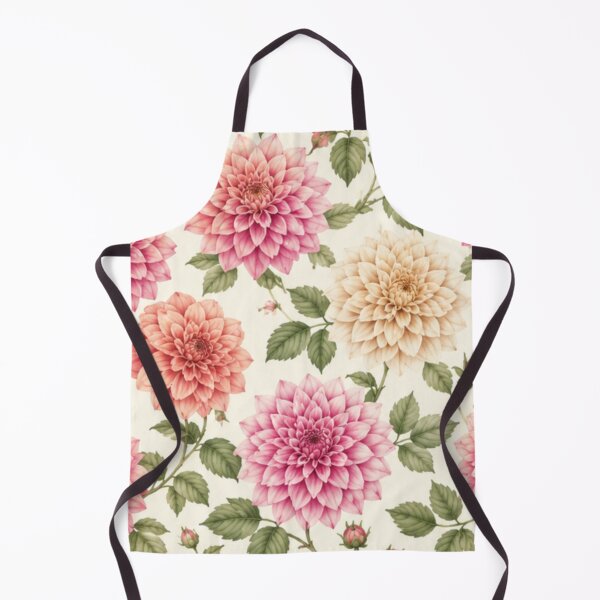 Item preview, Elegant Dahlia Floral Seamless Pattern | Luxury Botanical Flower Design designed and sold by DoneAndDusted.