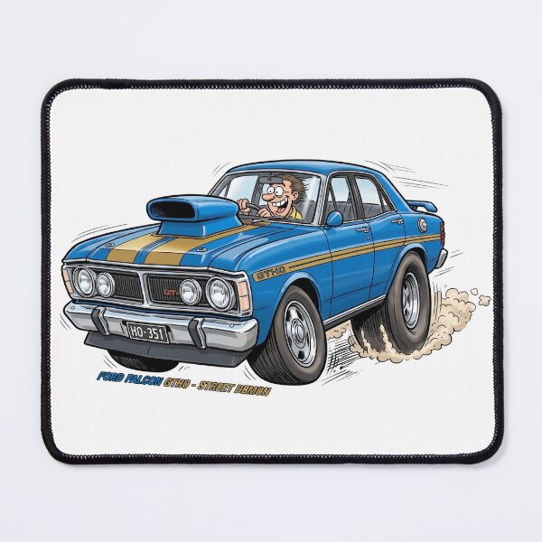 Item preview, Falcon GTHO Inspired Car-Caricature designed and sold by Cars with Character.