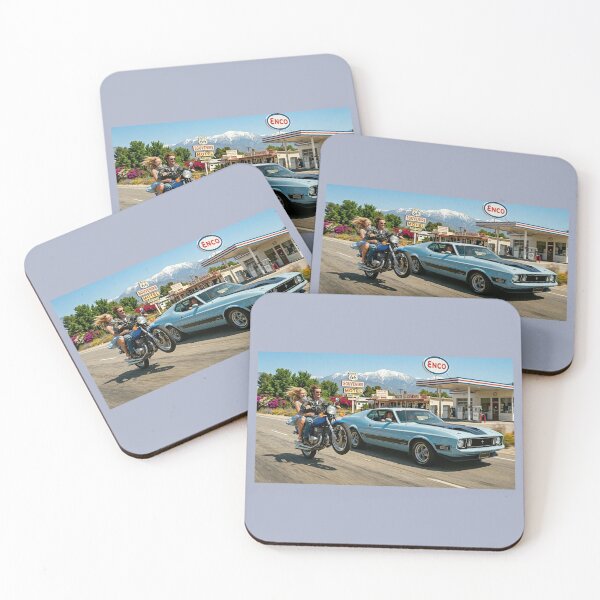 Item preview, On the route 66 - 1973 - designed and sold by VERYOLDROAD BY AXTON BROWNING .