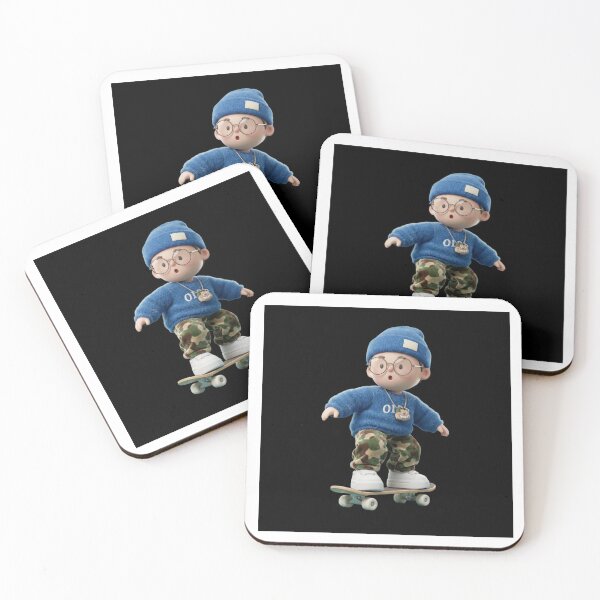 Item preview, Cute 3D Skater Boy Cartoon designed and sold by Shiv-Shop9494.
