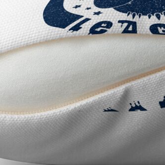Alternate view of Night Owl League - BLUE Floor Pillow