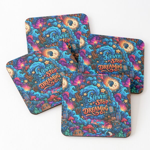 Item preview, Trippy Doodle Art Space and Faces Never Stop Dreaming designed and sold by Piotrek0001.