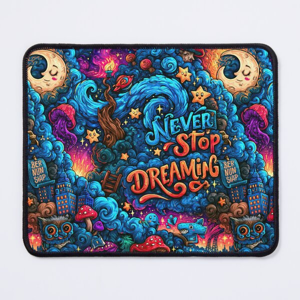 Item preview, Trippy Doodle Art Space and Faces Never Stop Dreaming designed and sold by Piotrek0001.