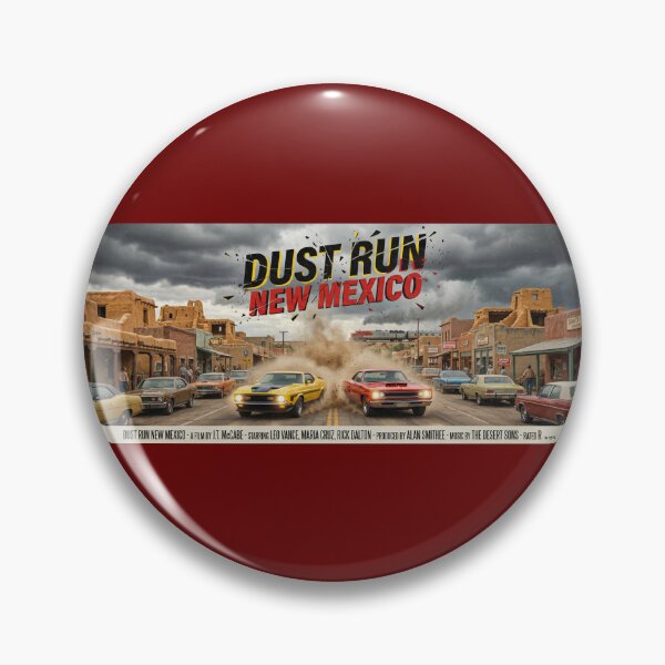 Item preview, ROAD MOVIE POSTER DUST RUN NEW MEXICO 1971 designed and sold by VERYOLDROAD BY AXTON BROWNING .