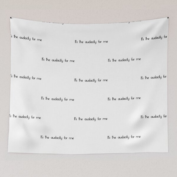 Item preview, The Audacity designed and sold by campbellcnfi.