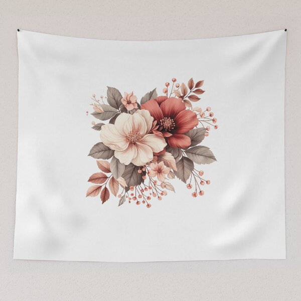 Item preview, Elegant Vintage Floral Bouquet designed and sold by myJPEG.