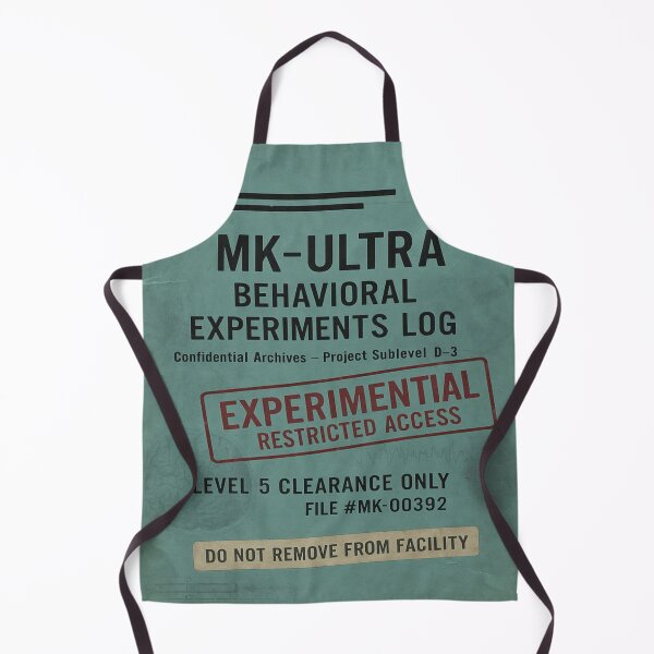 Item preview, MK Ultra Confidential Experiment File Wall Art, Retro Secret Archive Document Aesthetic designed and sold by SeriouslyArtistical.