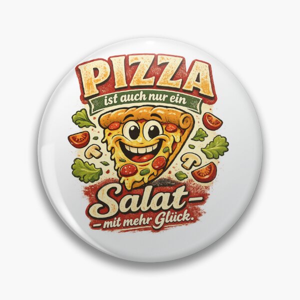 Item preview, Pizza is just a salad. designed and sold by PeterPunkt.