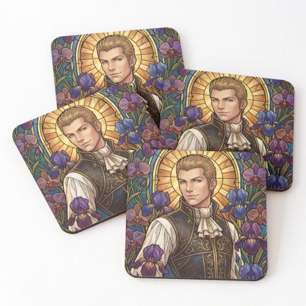 Item preview, Stained Glass Sky Pirate Gentleman designed and sold by Thunderbelts.
