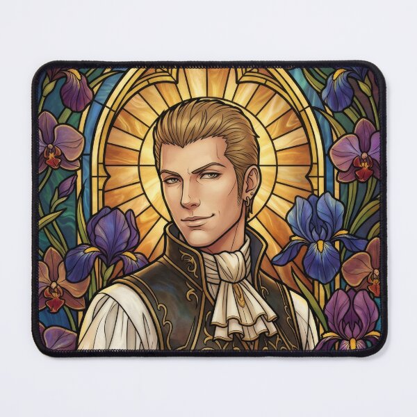 Item preview, Stained Glass Sky Pirate Gentleman designed and sold by Thunderbelts.