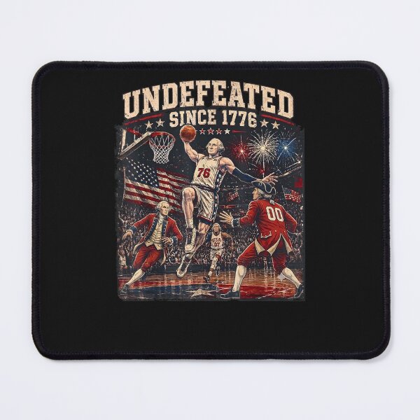Item preview, George Washington Undefeated Since 1776 Basketball USA designed and sold by WardKasey.