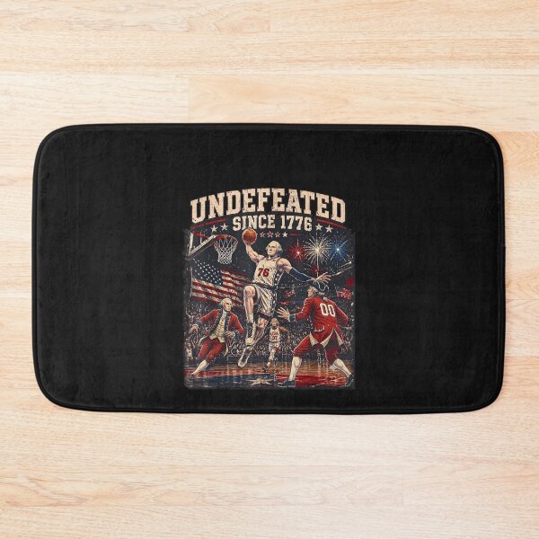 Item preview, George Washington Undefeated Since 1776 Basketball USA designed and sold by WardKasey.