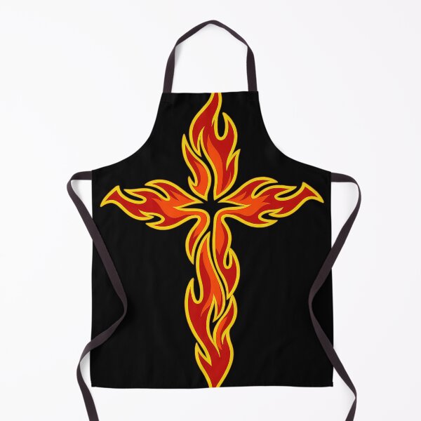 Item preview, Flame Cross Christian Faith Design designed and sold by TheLampClothing.