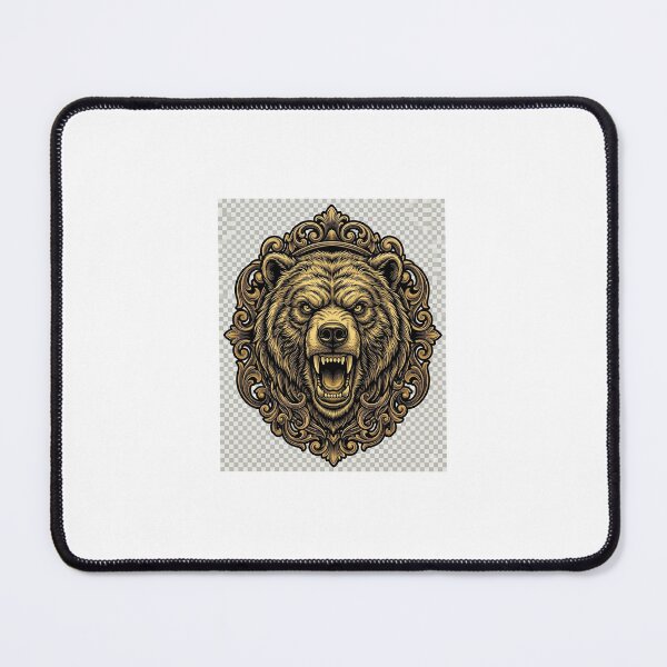Item preview, Golden Grizzly Bear Design designed and sold by SKJWorldprints.