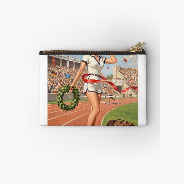 Item preview, 1936 Olympic Pin-Up Girl Retro Vintage Style Art designed and sold by Vincent-68.