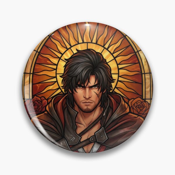 Item preview, Stained Glass First Shield of Rosaria designed and sold by Thunderbelts.