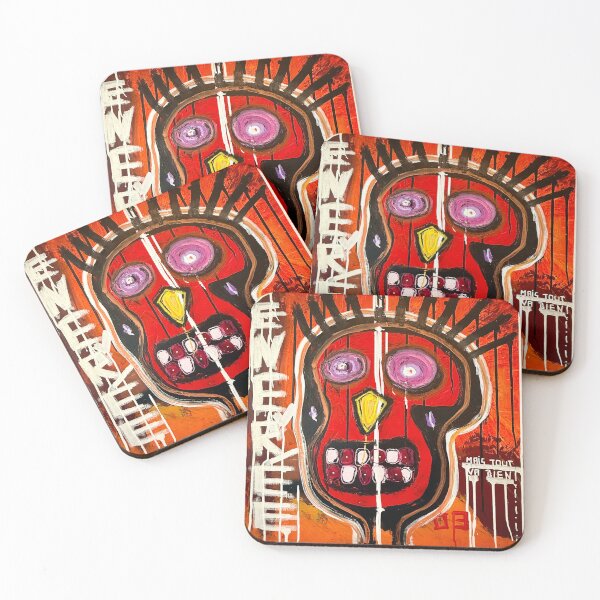 Item preview, Enervée mais tout va bien – Abstract Emotional Wall Art designed and sold by Flowrenc3.