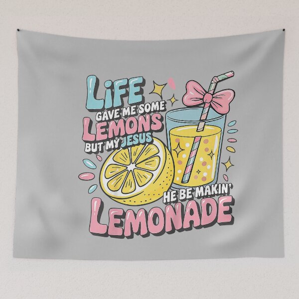Item preview, Life Gave Me Lemon But My Jesus Makin Lemonade Christian Kid designed and sold by mjohnson9.