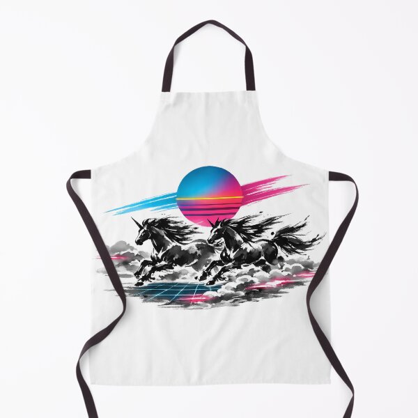 Item preview, Synthwave Unicorn Race designed and sold by KungPowUnicorn.