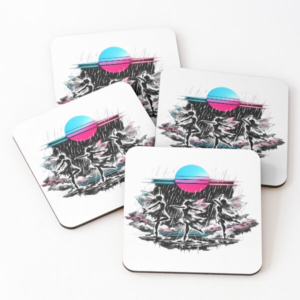 Item preview, Synthwave Fairy Rain Dance designed and sold by KungPowUnicorn.