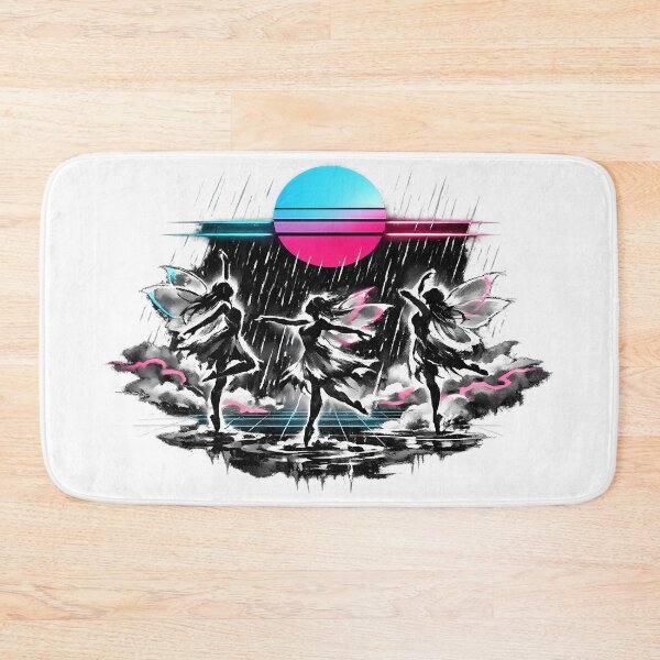 Item preview, Synthwave Fairy Rain Dance designed and sold by KungPowUnicorn.