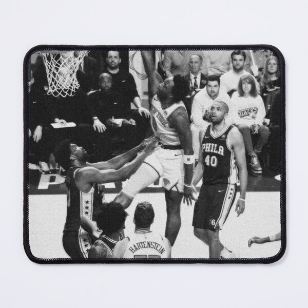 Item preview, Poster og anunoby - dunk black white iconic designed and sold by nicholaswaldrop.