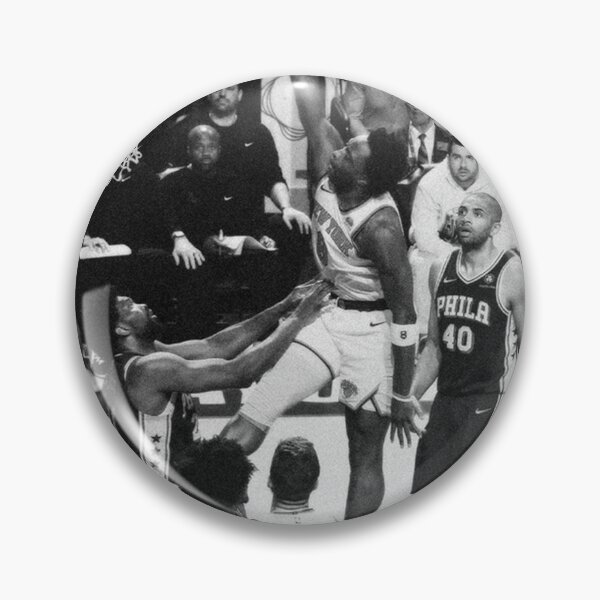 Item preview, Poster og anunoby - dunk black white iconic designed and sold by nicholaswaldrop.