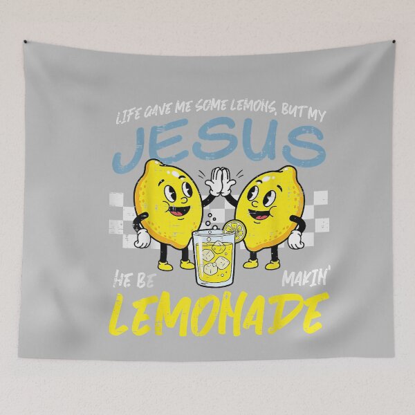 Item preview, Life Gave Me Lemons Jesus Lemonade Christian Women Men Kids designed and sold by mjohnson9.